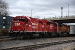 Transfer eases west out of the yard